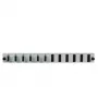 Patch-paneeli lisaseade EFB Elektronik SB-FP-6SC-D-V-OM3, 1U raamile paigaldatav, 432×13×43,5 mm, hall