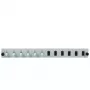 Patch-paneeli tarvik EFB Elektronik SB-FP-6SC-S-OM3 — 1U riiulikinnitus, 6x SC, OM3, 432×13×43,5 mm, hall
