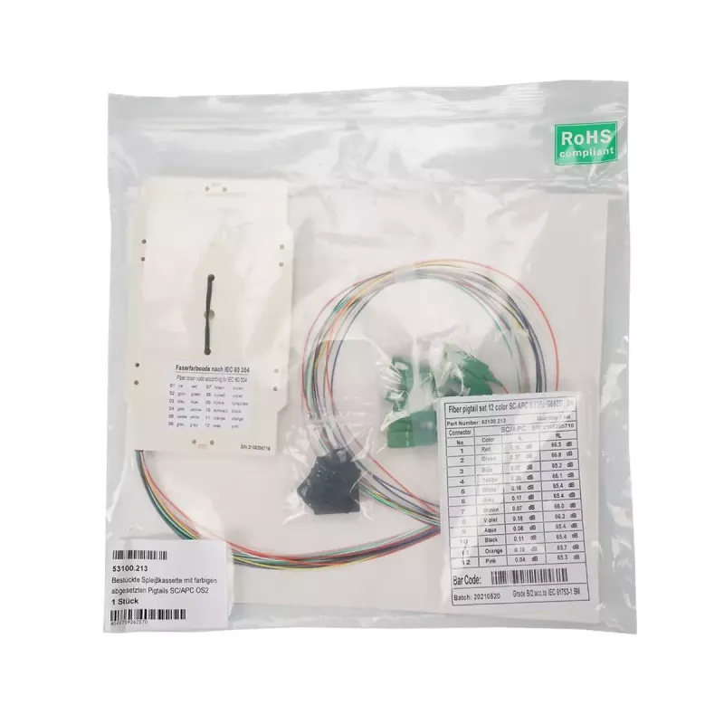 Fiiberoptiline pistik SC Isane EFB Elektronik 53100.211 OS2