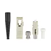 Fiiberoptiline pistik SC Male EFB Elektronik 53206.21 – SC simplex isane, beež/must