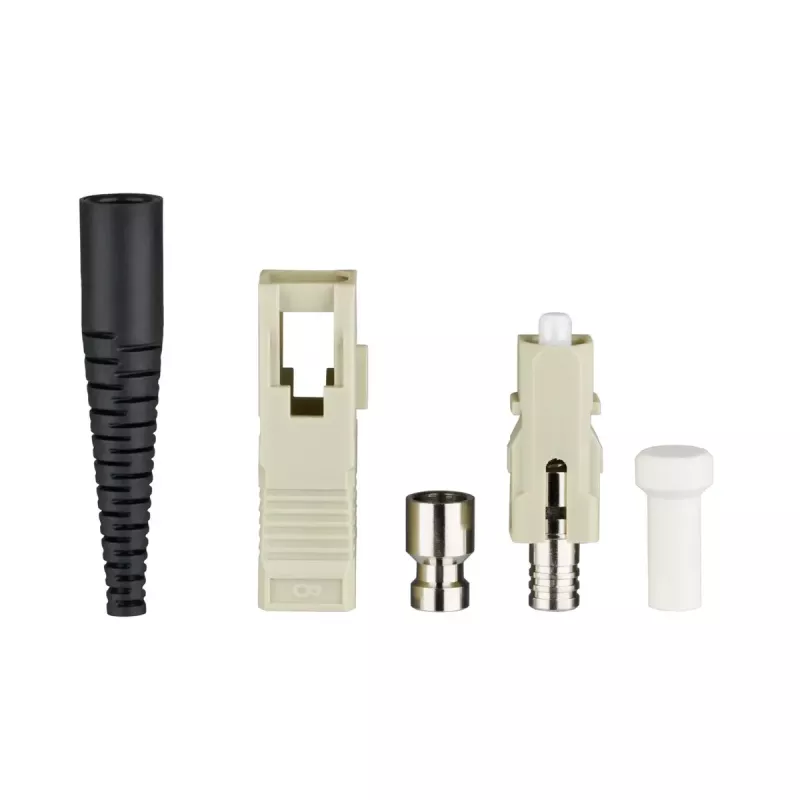 Fiiberoptiline pistik SC Male EFB Elektronik 53206.21 – SC simplex isane, beež/must