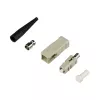 Fiiberoptiline pistik SC Male EFB Elektronik 53206.21 – SC simplex isane, beež/must