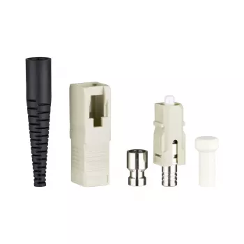 Fiiberoptiline pistik SC Male EFB Elektronik 53206.21 – SC simplex isane, beež/must