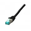 Võrgukaabel EFB Elektronik MK6001W.0,5B 0.5m Cat6a S/FTP must