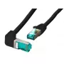 Võrgukaabel EFB Elektronik MK6001W.0,5B 0.5m Cat6a S/FTP must