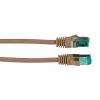 Võrgukaabel EFB Elektronik MK6001.25BR Cat6a S/FTP (S-STP) 25 m pruun RJ-45 kullatud kontaktidega