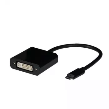 EFB Elektronik EBUSBC-DVI videokaabli adapter 0,15 m USB USB-C Must