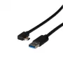 USB A to USB C kaabel EFB Elektronik EBUSBC-USBC5GAK.1 — 1 m, USB 3.2 Gen 1 (5 Gbit/s), must