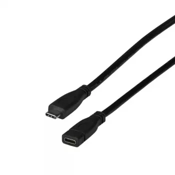 USB-kaabel EFB Elektronik EBUSBC-USBC10GE.0,2 USB 3.2 Gen 2 0,2 m USB C Must