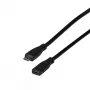USB-kaabel EFB Elektronik EBUSBC-USBC10GE.0,2 USB 3.2 Gen 2 0,2 m USB C Must