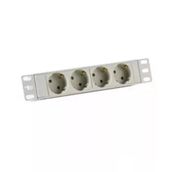 Pikendusjuhe EFB Elektronik EK631DE.10GR 2 m 4 vahelduvvoolupistikut siseruumidesse hall