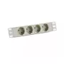 Pikendusjuhe EFB Elektronik EK631DE.10GR 2 m 4 vahelduvvoolupistikut siseruumidesse hall