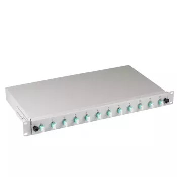 EFB Elektronik B71901L12OM3 fiiberoptiline adapter LC Aqua hall Multi-mode