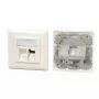 Pistikupesa EFB Elektronik ET-25085V3 2 x RJ-45 Valge