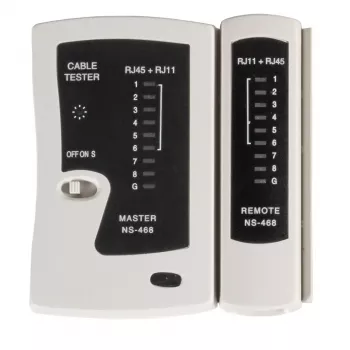 Kruvipaarikaabli tester EFB Elektronik 39919.1V2 RJ-11 RJ-12 RJ-45