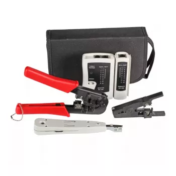 Kruvipaarikaabli tester EFB Elektronik 39919.1V2 RJ-11 RJ-12 RJ-45
