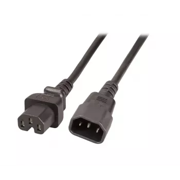 Toitekaabel EFB Elektronik EK585.2V2 2 m IEC C14 IEC C15 250 V 10 A