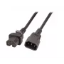 Toitekaabel EFB Elektronik EK585.2V2 2 m IEC C14 IEC C15 250 V 10 A