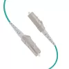 Fiiberoptiline kaabel EFB Elektronik O8303S10OM3 4x LC OM3 10 m Aqua Beež Must