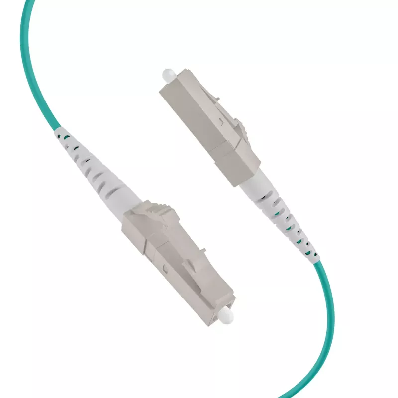 Fiiberoptiline kaabel EFB Elektronik O8303S10OM3 4x LC OM3 10 m Aqua Beež Must