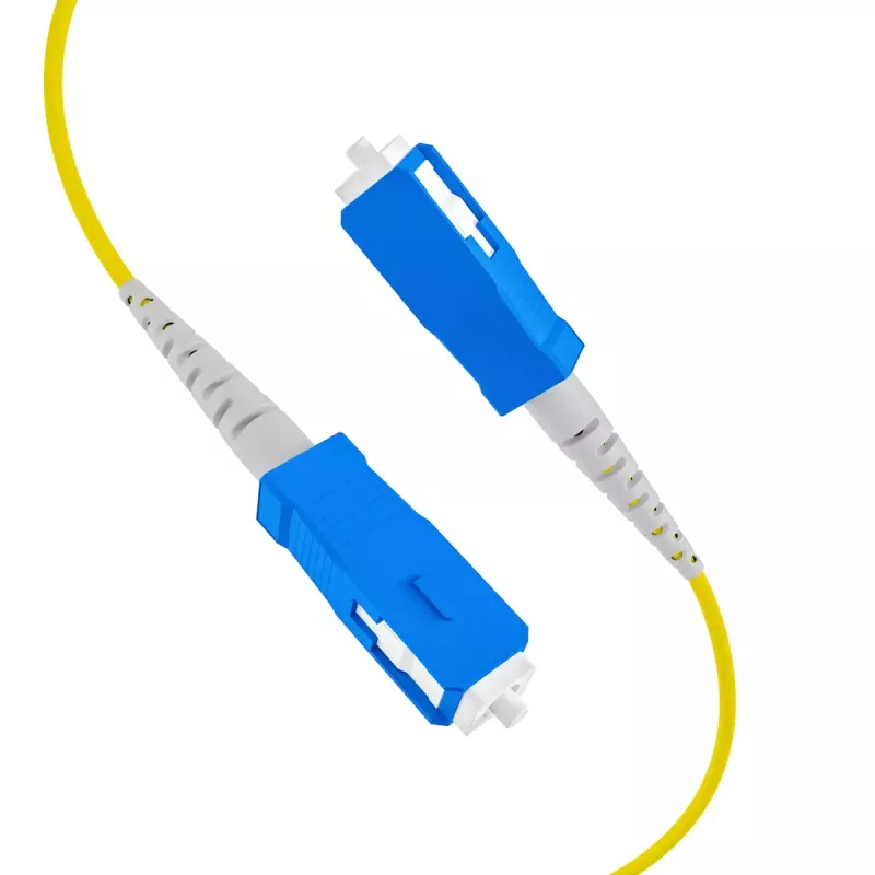 Fiiberoptiline kaabel EFB Elektronik O8321S10OS2 8x SC OS2 10 m Must Sinine Kollane