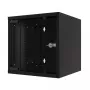 Seinale kinnitatav riiul EFB Elektronik WGB-1006TS.30 6U Must