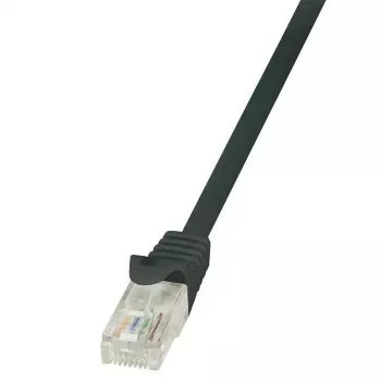 Võrgukaabel LogiLink 3m RJ45 Cat6 U/UTP Must