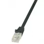 Võrgukaabel LogiLink 3m RJ45 Cat6 U/UTP Must