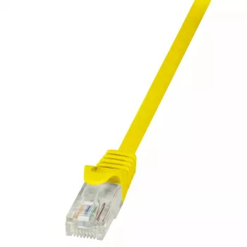 Võrgukaabel LogiLink 0,5m RJ-45 Cat6 U/UTP kollane