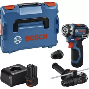 Bosch GSR 12V-32 FC juhtmeta trelli/kruvikeeraja komplekt L-BOXXis