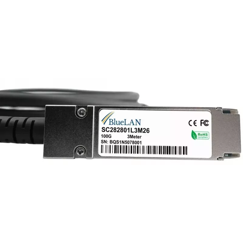 BlueOptics X66211A-5-BL InfiniBand fiiberoptiline kaabel 5 m QSFP28