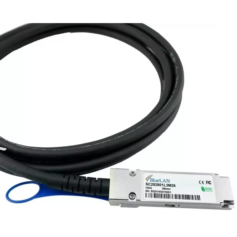 BlueOptics X66211A-5-BL InfiniBand fiiberoptiline kaabel 5 m QSFP28