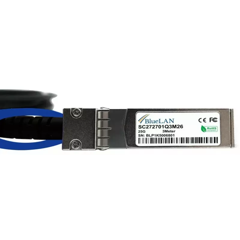 InfiniBand/kiudoptiline kaabel BlueOptics X66130-1-BL 1 m SFP28