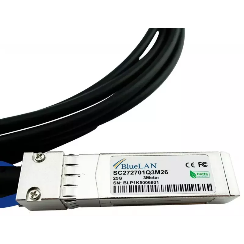 InfiniBand/fiiberoptiline kaabel BlueOptics X66240A-1-BL 1 m SFP28