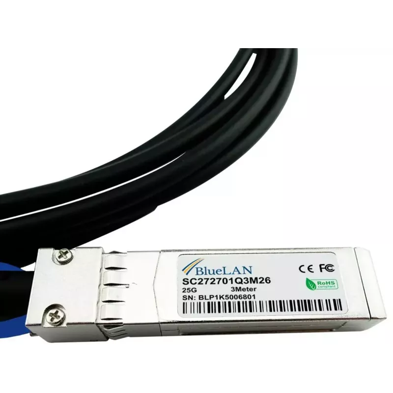 InfiniBand/fibre optic kaabel BlueOptics VXFJY-BL 3 m SFP28