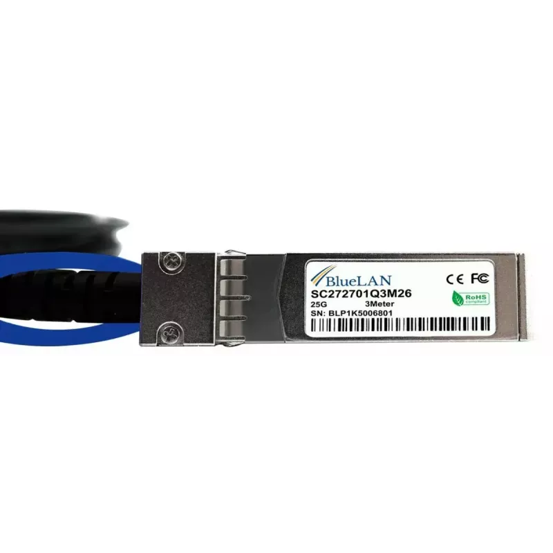 InfiniBand/kiudoptiline kaabel BlueOptics X66130-3-BL 3 m SFP28