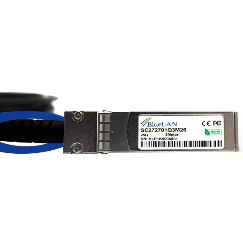 BlueOptics ET7302-DAC-5M-BL InfiniBand kiudoptiline kaabel SFP28 5m isane isane