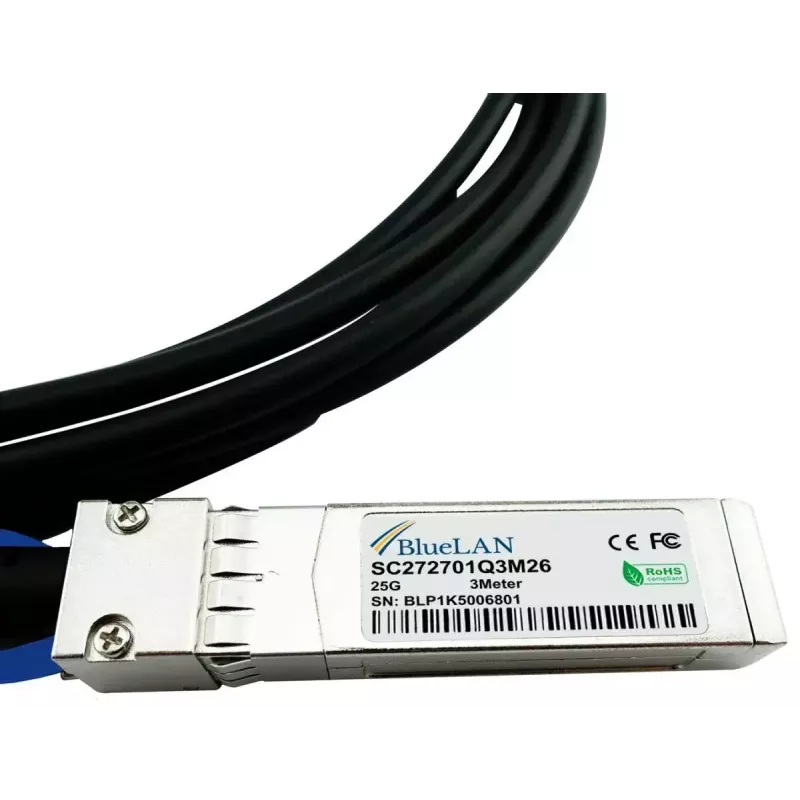 InfiniBand/fiiberoptiline kaabel BlueOptics X66130-5-BL 5 m SFP28