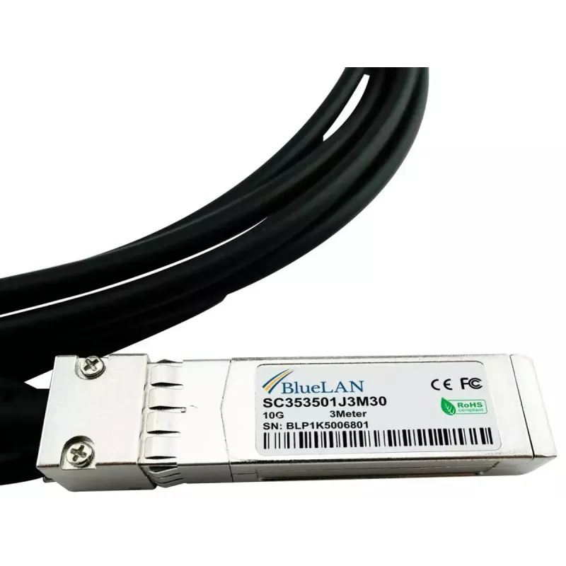 InfiniBand/kiudoptiline kaabel SFP+ BlueOptics UACC-DAC-SFP10-2M-BL 2m