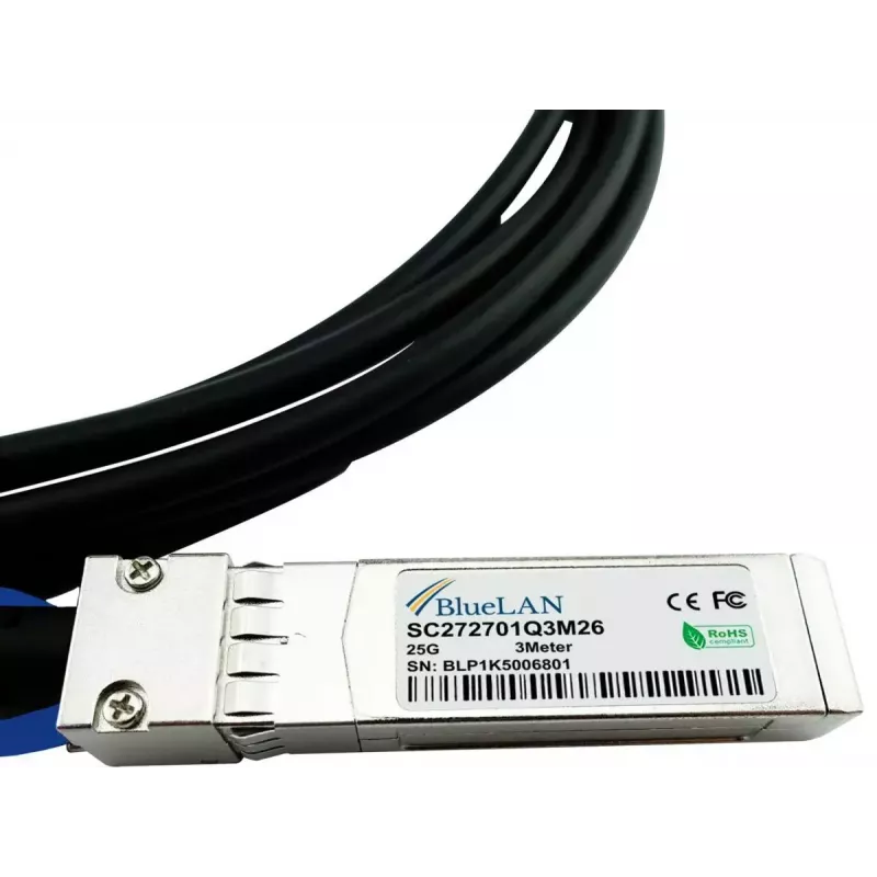 InfiniBand/kiudoptiline kaabel BlueOptics UACC-DAC-SFP28-1M-BL 1m Isane/Isane