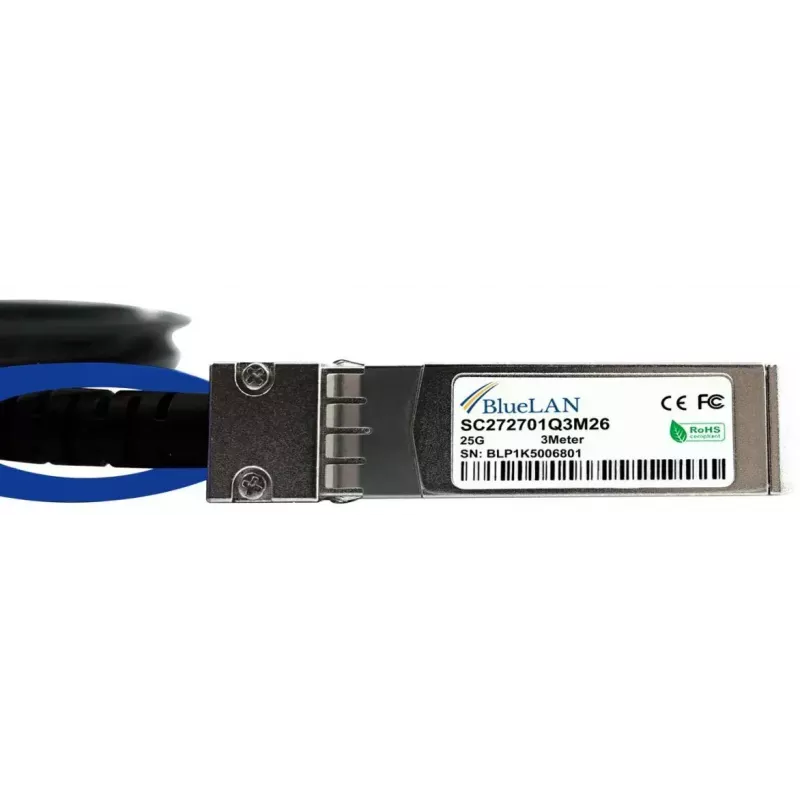 InfiniBand/kiudoptiline kaabel BlueOptics UACC-DAC-SFP28-1M-BL 1m Isane/Isane