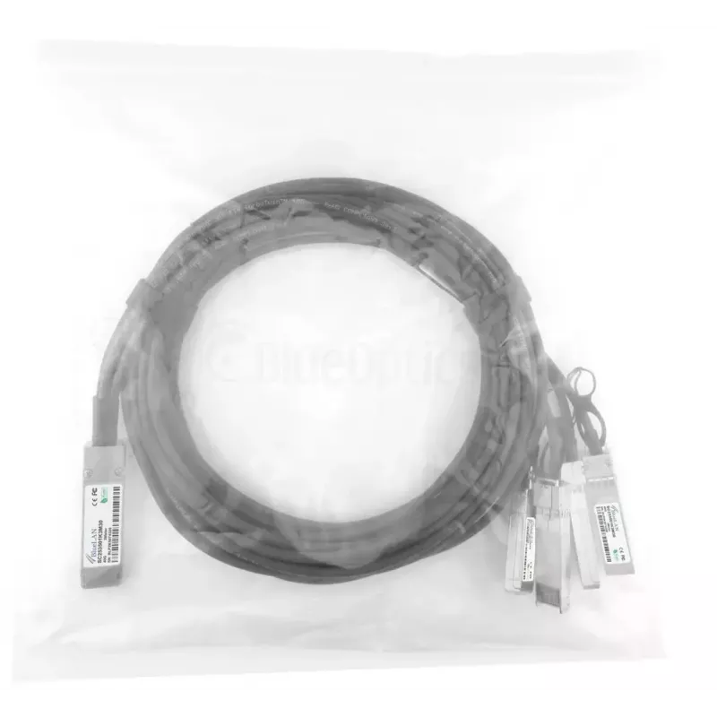 BlueOptics SFPPQSFP28-03-BL InfiniBand fiiberoptiline kaabel 3 m QSFP 4xSFP+