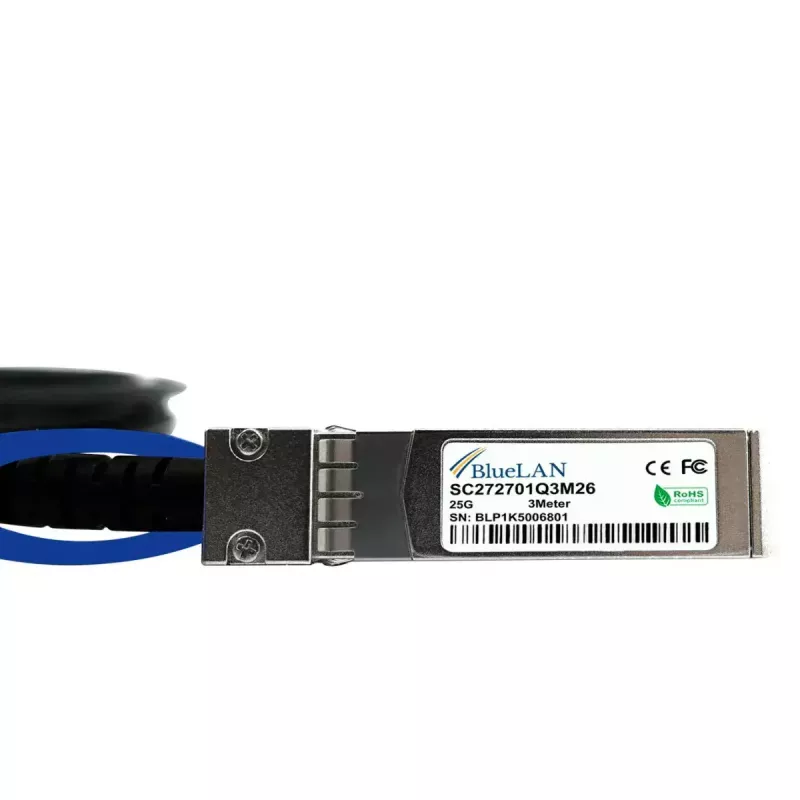 DAC-kaabel BlueOptics SFP28-DAC-3M-BL 3 m SFP28-pistik