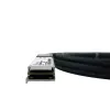 BlueOptics 40G-DACP-QSFP50CM-BL InfiniBand fiiberoptiline kaabel 0,5 m QSFP Must