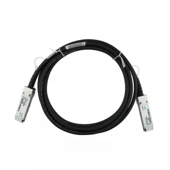 BlueOptics 40G-DACP-QSFP50CM-BL InfiniBand fiiberoptiline kaabel 0,5 m QSFP Must