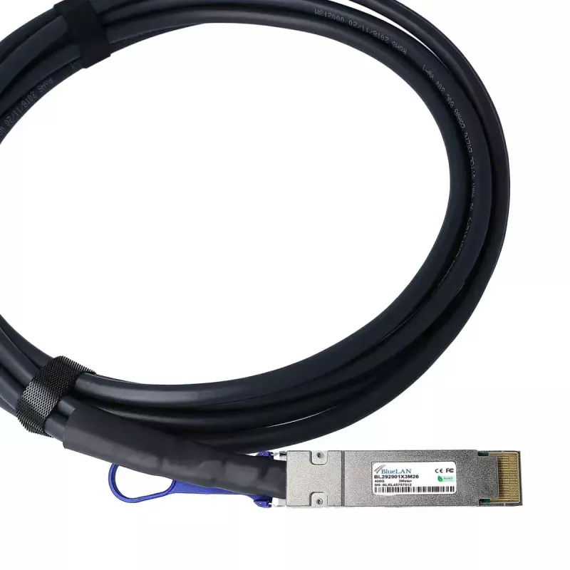 DAC-kaabel BlueOptics PAN-QSFPDD-DAC-1M-BL QSFP-DD InfiniBand 1m Must
