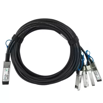 Võrgukaabel BlueOptics 470-ABQF-BL QSFP28 4xSFP28 InfiniBand 2m Must