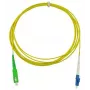 BlueOptics SFP2122BU2MS InfiniBand fiiberoptiline kaabel 2 m LC SC kollane