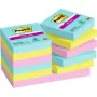 Isekleepuv märkmepaber Post-It 3M 622-12SS-COS, ruudukujuline 47,6×47,6 mm, 90 lehte, sinine/roheline/roosa