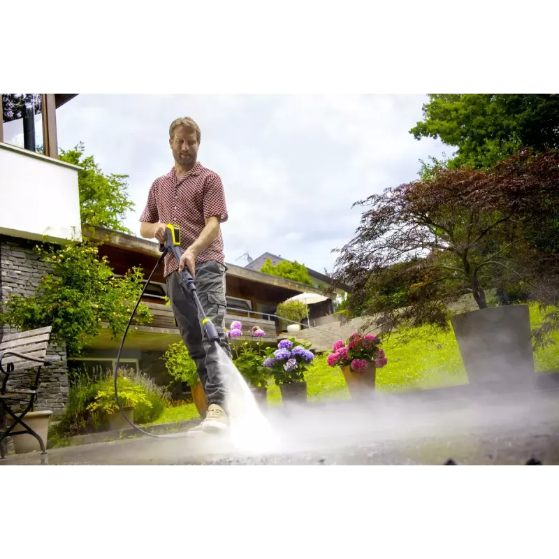 Karcher K 7 Comfort Premium Connect kõrgsurvepesur — 180 baari, 600 l/h, 3000 W, PremiumFlex voolik 10 m, Bluetooth Smart